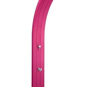 Douche solaire Dada 40 litres fuchsia avec robinet lave-pieds