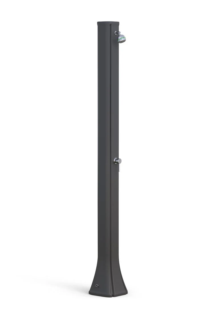Douche solaire Big Happy noir 40 litres – Image 2