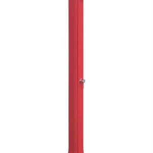 Douche solaire Big Happy 40 litres rouge avec lave-pieds